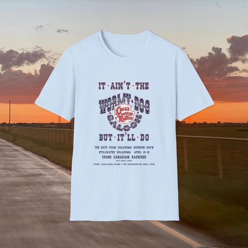 Cross Canadian Ragweed Boys From Oklahoma Softstyle Shirt, Tribute to Wormy Hoodie, Sweatshirt | HypeDripTees.com