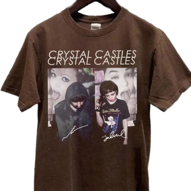 Crystal Graphic Shirt Music 2024 Castles Tshirt Pop Gift Unisex T-Shirt Hoodie, Sweatshirt | HypeDripTees.com