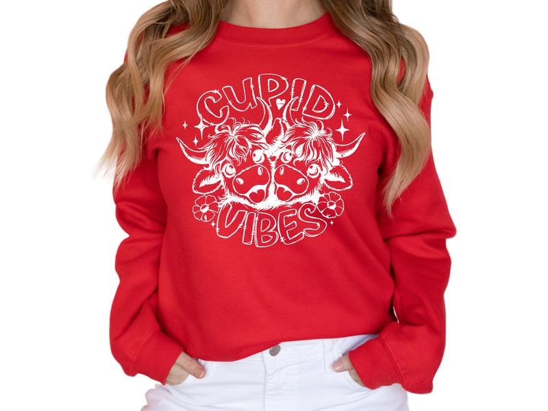 Cupid Vibes Women's Top & Sweatshirts T-Shirts, Hoodie | HypeDripTees.com