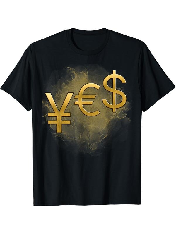 Currency Fun-YES Yen Euro Dollar -Manifest Wealth Prosperity T-Shirt Summer Streetwear Hoodie, Sweatshirt | HypeDripTees.com