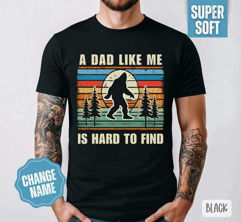 Custom Dad Shirt, Grandpa Tshirt, Father's Day Gift, Daddy Graphic Tee Cotton DTG Print Hoodie, Sweatshirt | HypeDripTees.com