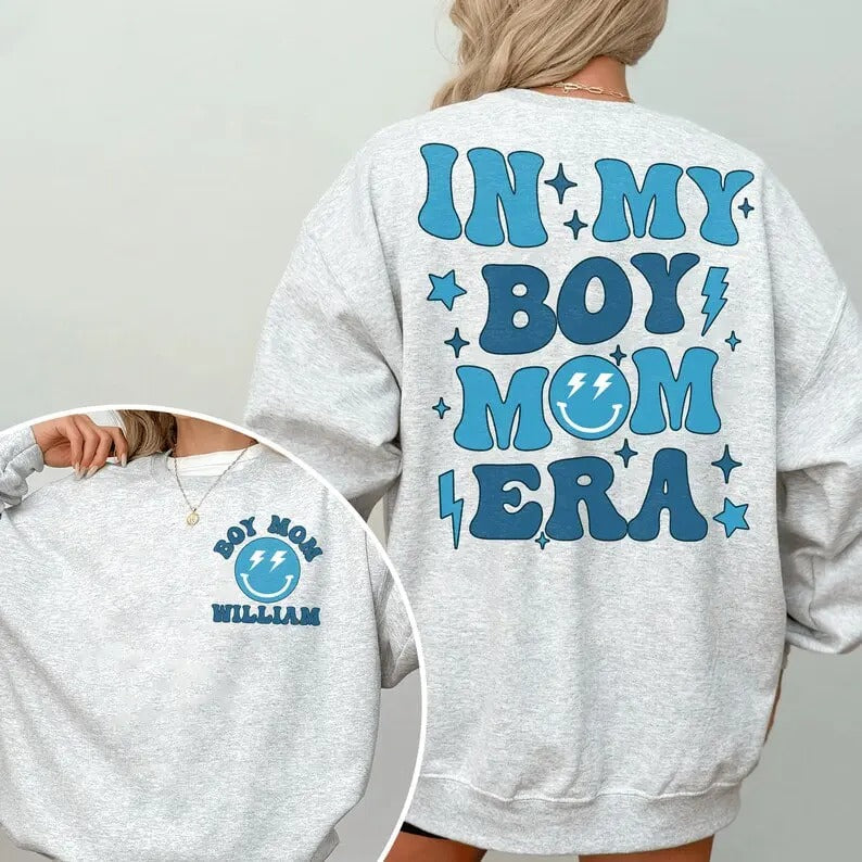 Custom My Boy Mom Era Boy Mama Shirt Boy Mom Shirt Boy Mom Club T-Shirts, Hoodie, Sweatshirt
