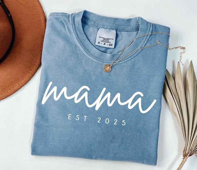 Custom Mama Sweatshirt, Mama Floral Shirt, Personalized Mama Crewneck Pullover, Christmas Gift For Mom, Mom Floral Shirt,...