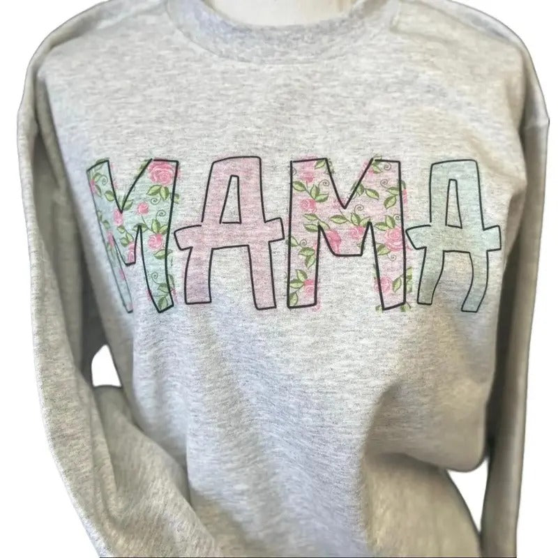 Custom Name Sweatshirts - can change Mama to ANY name! T-Shirts, Hoodie | HypeDripTees.com