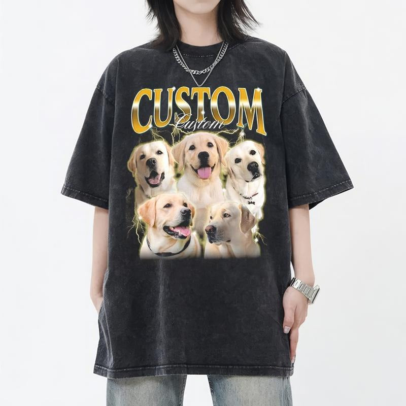 Custom Pet Photo Shirt | Personalized Dog Lover Tee | Perfect Gift for Dog Lovers Hoodie, Sweatshirt | HypeDripTees.com