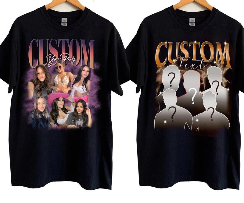 Custom Photos Shirt, Custom Photos Shirt Valentine Menswear Top Streetwear Tshirt Hoodie, Sweatshirt | HypeDripTees.com