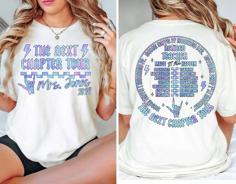 Custom Retirement Shirt, Teacher Retirement, Retirement Gifts for Woman Teacher, Officially Retired Shirt, Retirement...