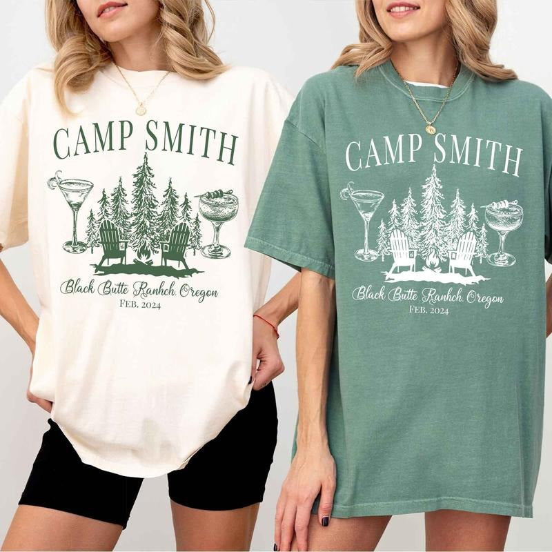 Custom Vintage Camp Bachelorette Comfort Colors Shirt, Bachelorette T-shirt, Camping Bachelorette Graphic Tee, Outdoor...