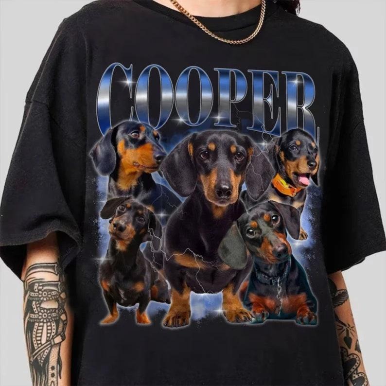 Custom Your Pet T-Shirt, Personalized Pet T-Shirt, Vintage Custom Dog Shirt, Custom Photo Shirt, Pet Photo Shirt, Ideal...