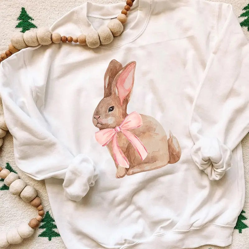 Cute Bunny Sweatshirt T-Shirts, Hoodie | HypeDripTees.com