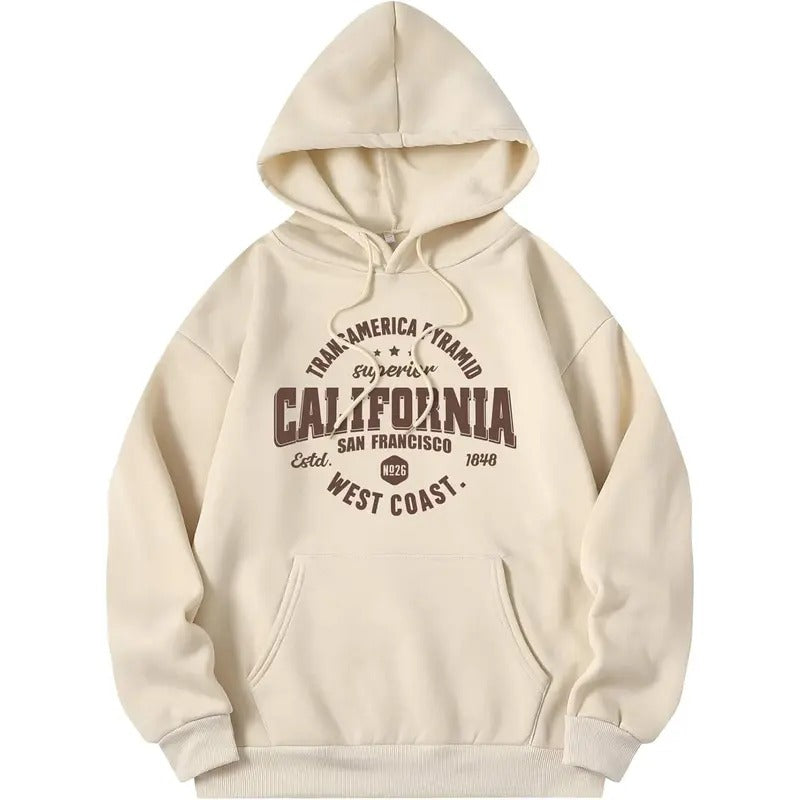 Cute Hoodies Graphic Preppy Sweatshirts for Teen Girls Long Sleeve Pullovers Fall Outfits with Pockets cool sweatshirt...