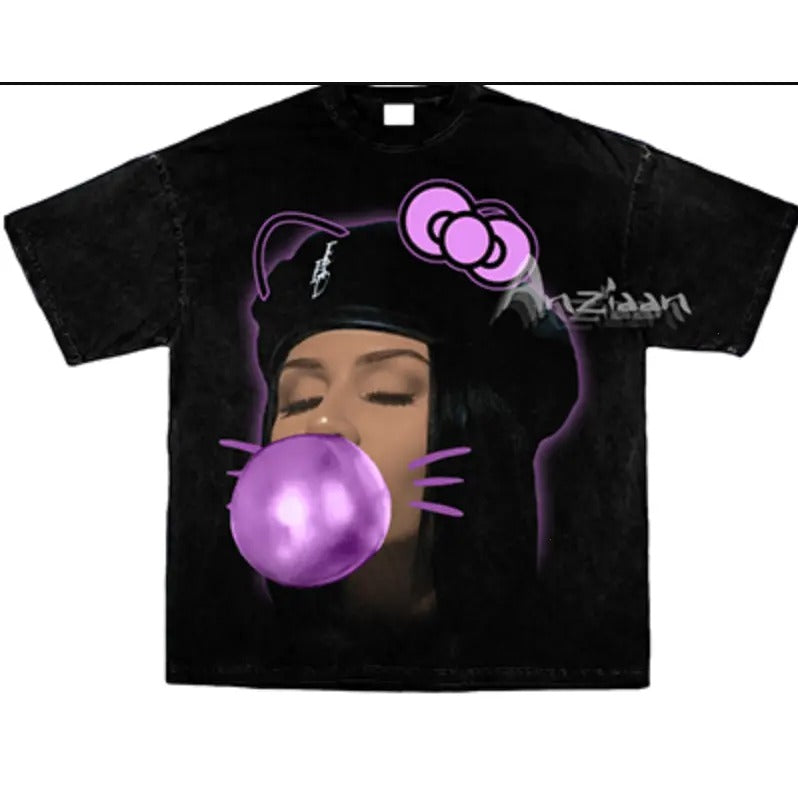 Cute Mariah TS Shirt, Purple Bubble Gum Tee Cotton  T-Shirt Unisex Fitted Hoodie, Sweatshirt | HypeDripTees.com