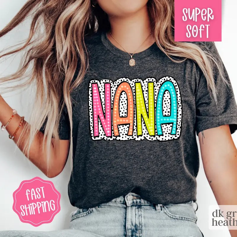 Cute Nana Shirt Nana Shirt Nana T-Shirts, Hoodie, Sweatshirt