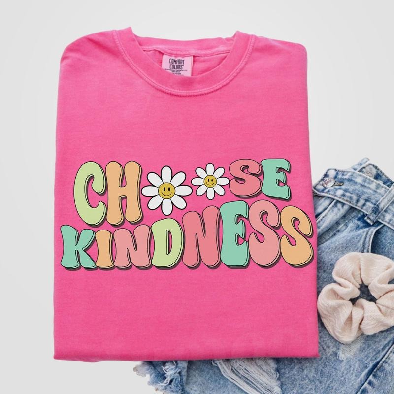 Cute Teacher Shirt, Choose Kindness Shirt, Be Kind Teacher Shirt, Comfort Be Kind Shirt, Back to School Shirt, Elementary...