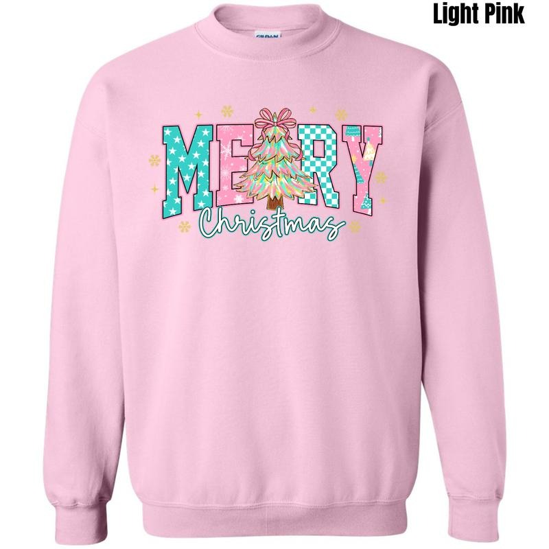 Cute Tree Merry Christmas Sweatshirt 'NLB' T-Shirts, Hoodie | HypeDripTees.com