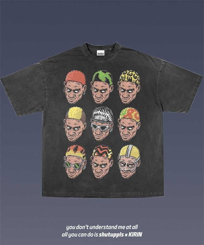 DENNIS RODMAN 7.8 TEE | VINTAGE TEE GRAPHIC T-SHIRT SWEATSHIRT HOODIE | SPORT TEE | GIFT FOR FAN | HypeDripTees.com