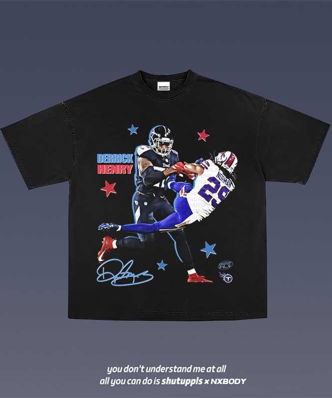 DERRICK HENRY 1.3  VINTAGE TEE | MEN'S GRAPHIC T-SHIRT SWEATSHIRT HOODIE | GIFT FOR FAN | HypeDripTees.com