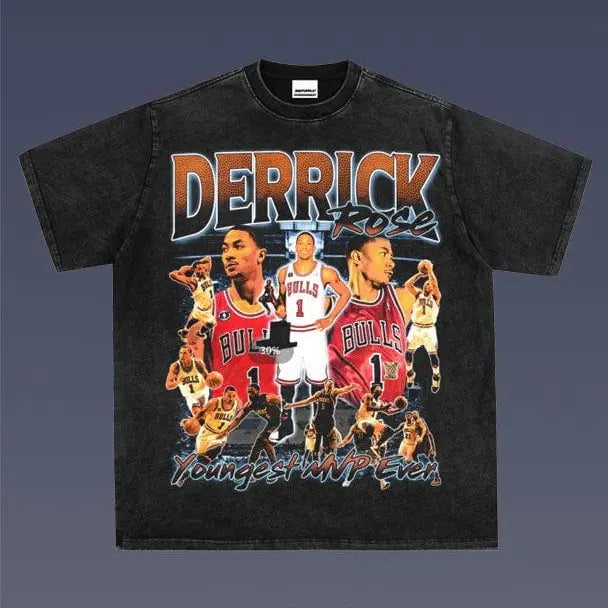 DERRICK ROSE 2.3 TEE | VINTAGE TEE GRAPHIC T-SHIRT SWEATSHIRT HOODIE | SPORT TEE -  GIFT FOR FAN | HypeDripTees.com