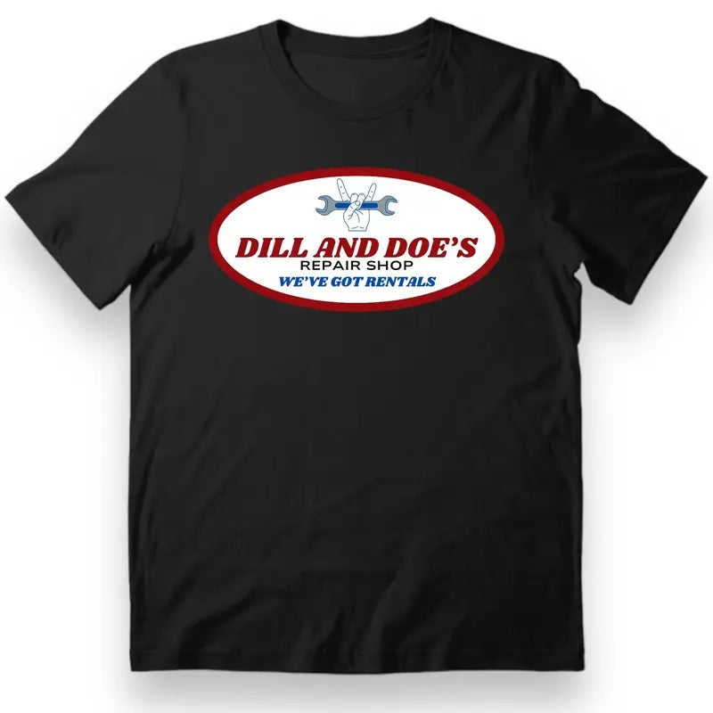 DILL AND DOES REPAIR SHOP CUSTOM PRINTED T-SHIRT Hoodie, Sweatshirt | HypeDripTees.com