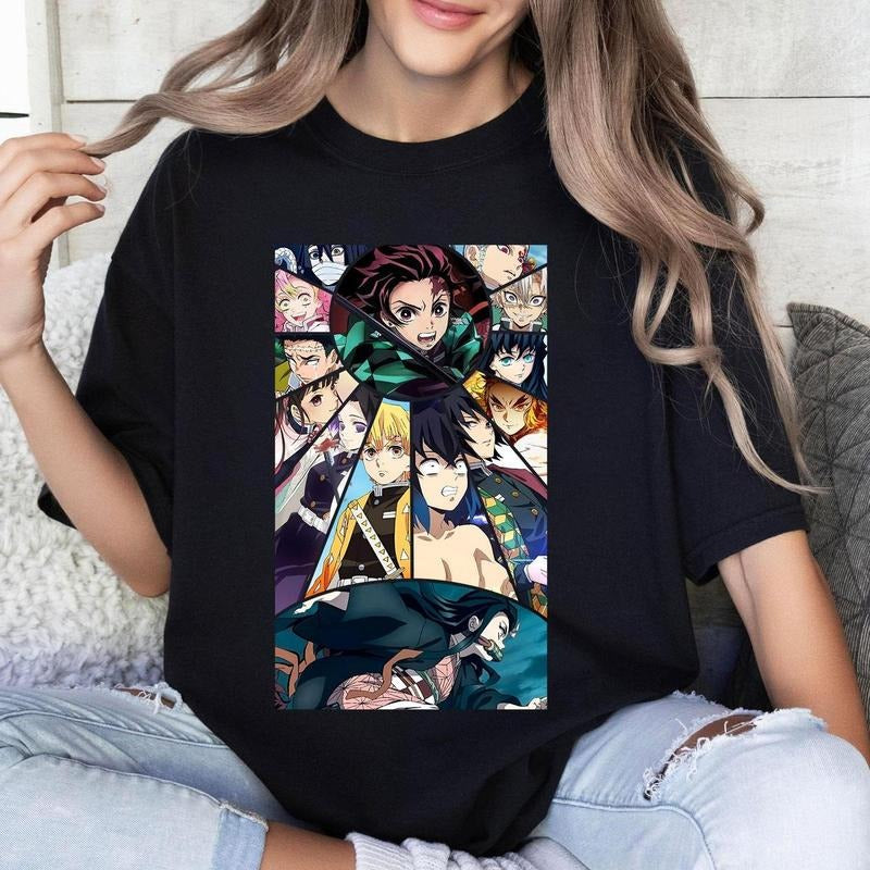 DM Characters Hashira Shirt, Trendy Shirt - Unisex Shirt Graphic Tees For Men And Women