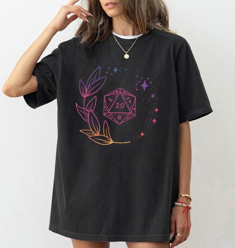DND D20 Dice D&D Shirt Dnd Mom Shirt Dungeons Dragons Shirt Dnd Mom Shirt DnD Her T-Shirts, Hoodie, Sweatshirt