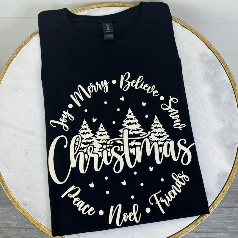 DOORBUSTER - Circle Of Christmas Cheer T-Shirt *Final Sale* Hoodie, Sweatshirt | HypeDripTees.com