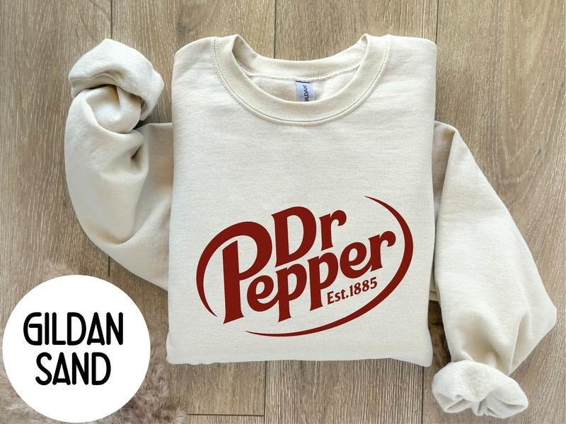 DR.PEPPER Sweatshirt, Dr.Pepper Unisex Crewneck, Dr.Pepper Gifts, Fathers Day Gift T-Shirts, Hoodie | HypeDripTees.com