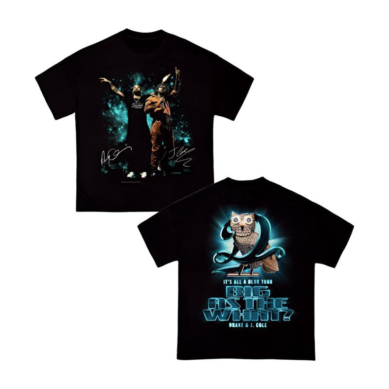 DRAKE J.COLE T-Shirt Music Tour It's All A Blur Tour Big As The What Tour Hoodie, Sweatshirt | HypeDripTees.com