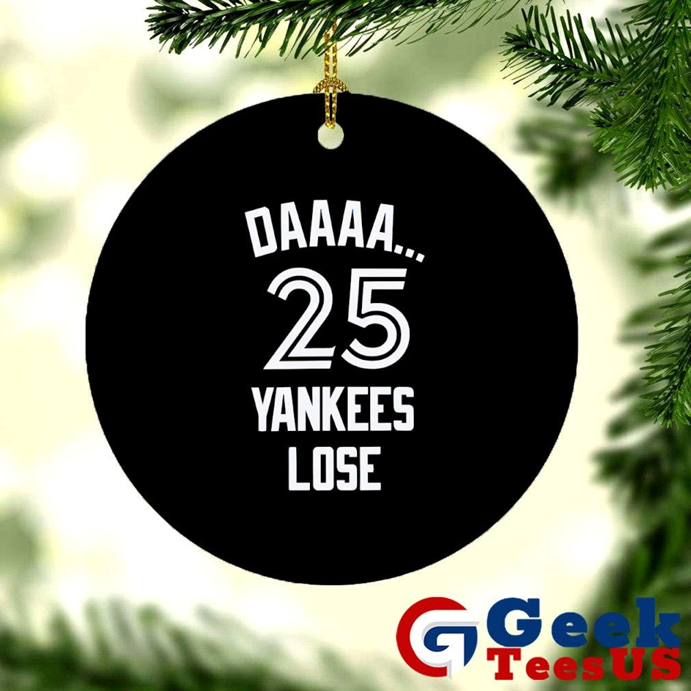 Daaaa 25 Yankees Lose New York Yankees shirt