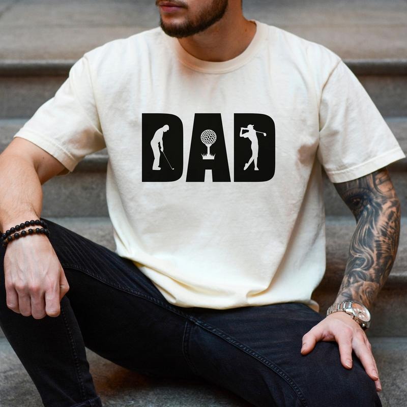 Dad Golf Fun Dad Shirts For Men For Dad Gift And Father's Day T-shirt Outfit Gift For Dad From Son And Daughter Father's...