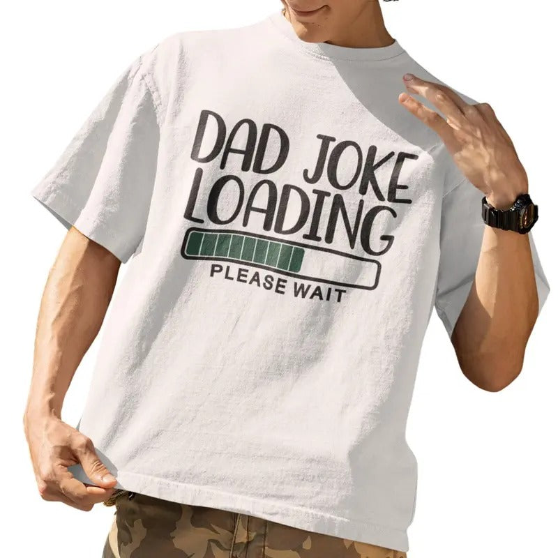 Dad Joke Loading Please Wait T-Shirt, Father's Day Shirt Hoodie, Sweatshirt | HypeDripTees.com