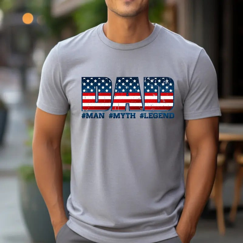 Dad Man Myth Legend Shirt T-Shirts, Hoodie, Sweatshirt