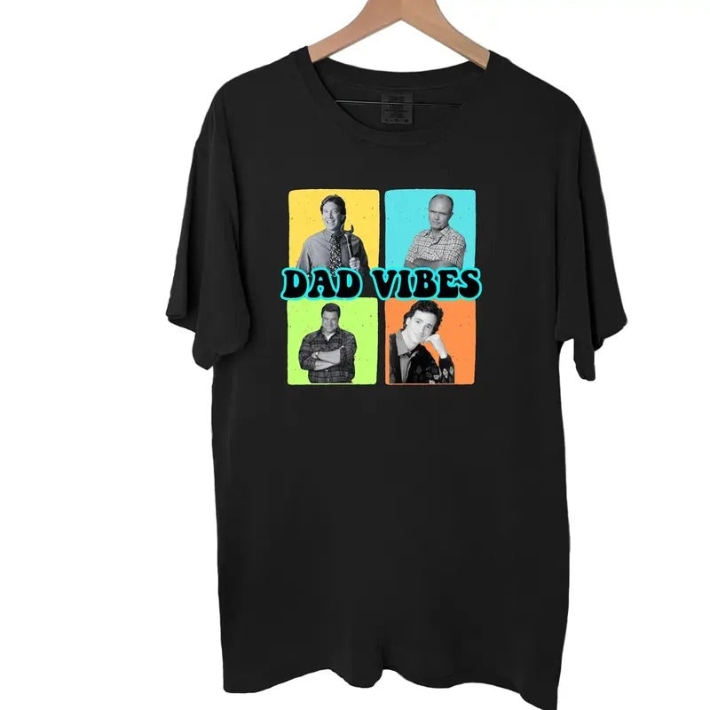 Dad Vibes Tim Red Dan Danny Shirt, Dad Life Shirt, Trending Dad Vibes Hoodie, Sweatshirt | HypeDripTees.com