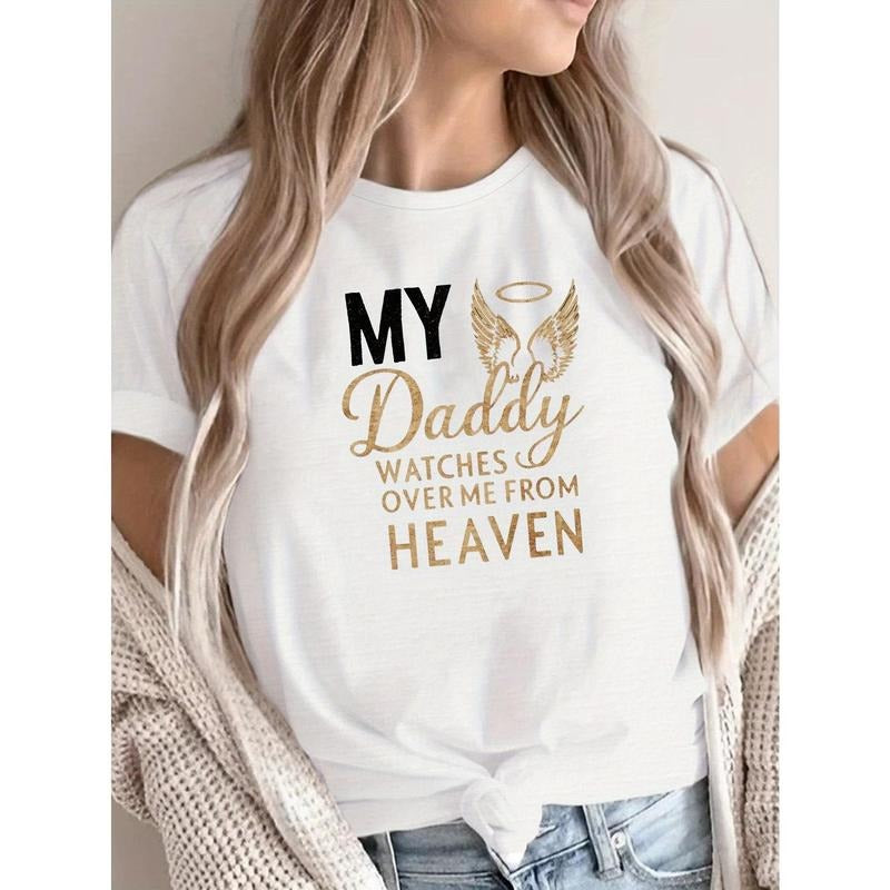 Daddy Heaven women's comfit t-shirt Hoodie, Sweatshirt | HypeDripTees.com