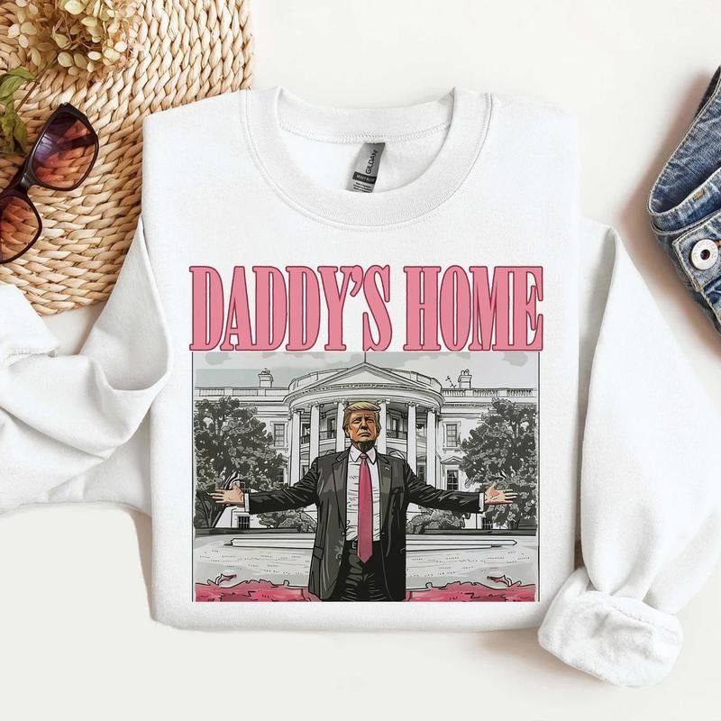 Daddys Home Sweatshirt T-Shirts, Hoodie | HypeDripTees.com