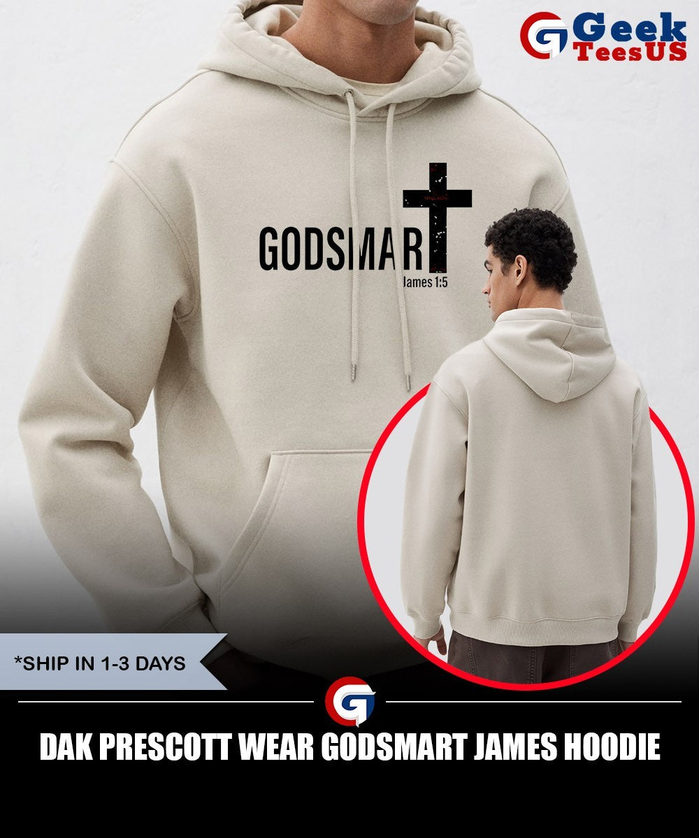 Dak Prescott wear Godsmart James shirt