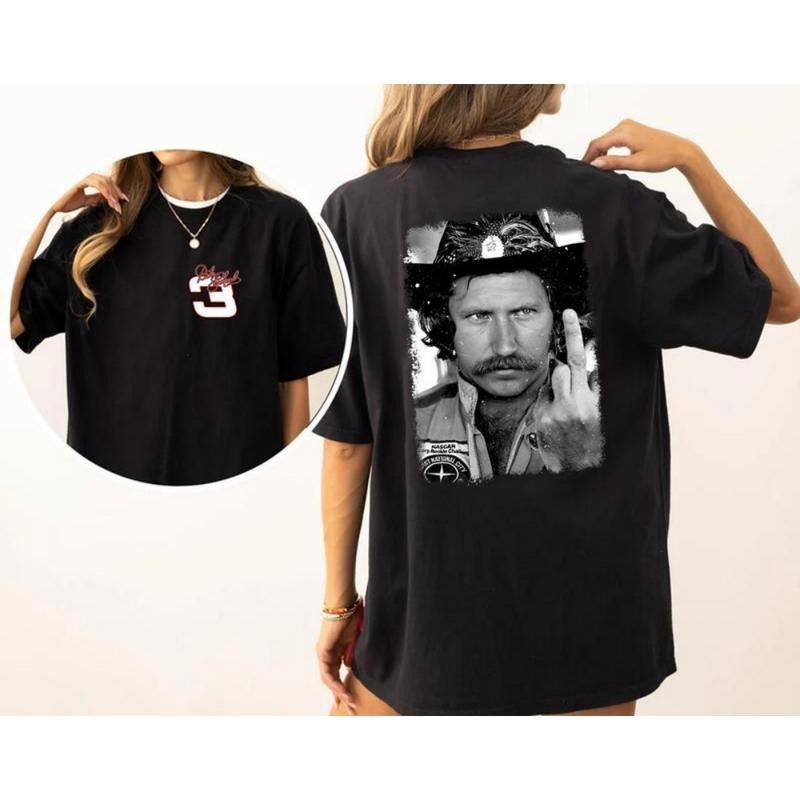 Dale Earnhardt Finger Ver2 90s T-Shirt, Nassscar Shirt Sweatshirt Hoodie | HypeDripTees.com