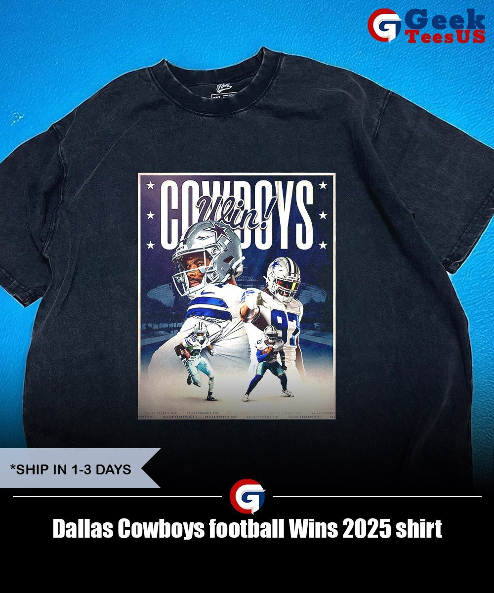 Dallas Cowboys football Wins 2025 shirt