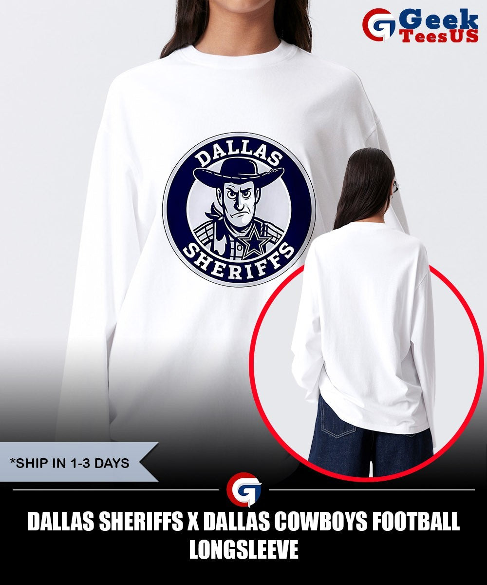 Dallas Sheriffs X Dallas Cowboys football shirt