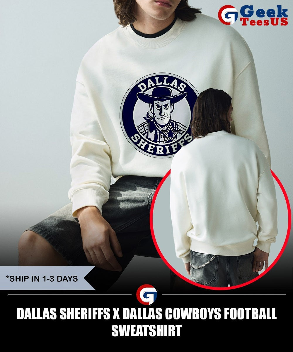 Dallas Sheriffs X Dallas Cowboys football shirt