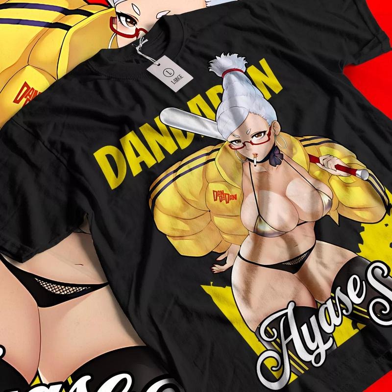 Dandadan Ayase Seiko T-shirt Cosplay Momo Anime Gift Shirt All Sizes Hoodie, Sweatshirt | HypeDripTees.com