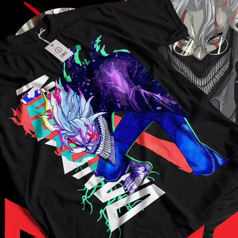 Dandadan Okarun T-shirt Okarun Momo Ayase Gift black Anime Shirt All Size Hoodie, Sweatshirt | HypeDripTees.com