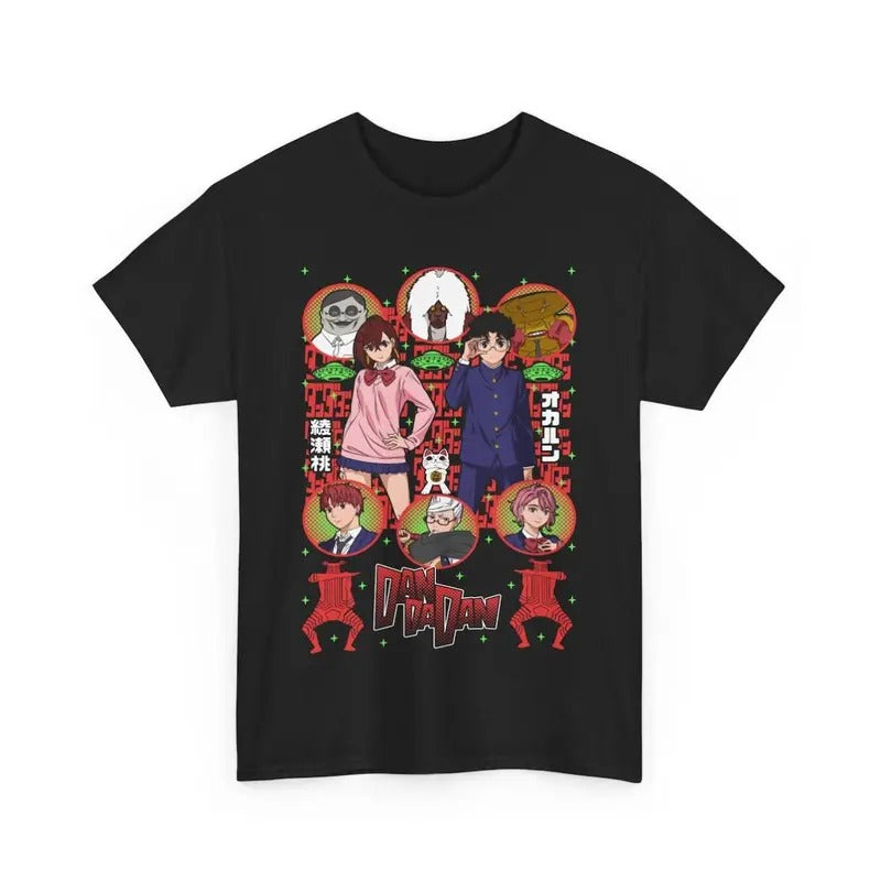 Dandadan T-shirt Okarun Momo Ayase Okarun Exclusive Anime Gift Shirt All Size, Vintage Fashion, Classic Styles for...