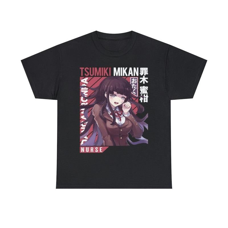 Danganronpa Tsumiki Mikan Shirt Ronpa Vaporwave Anime Manga Aesthetic S-3XL Hoodie, Sweatshirt | HypeDripTees.com