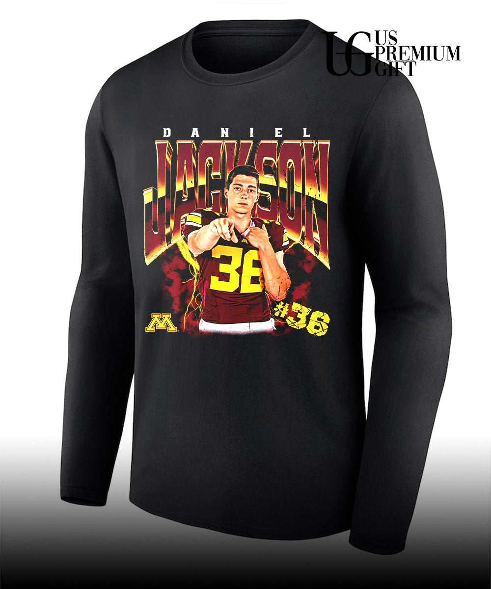 Daniel Jackson Minnesota Golden Gophers football graphic shirt