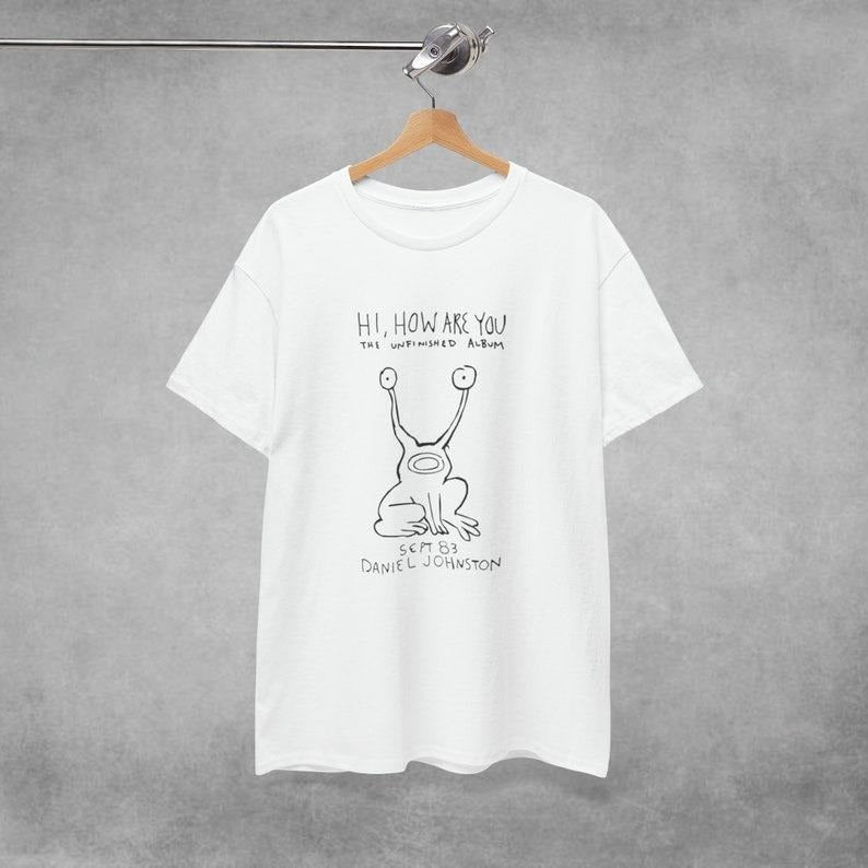 Daniel Johnston "The Unfinished Album" Sweatshirt T-Shirts, Hoodie | HypeDripTees.com