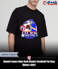 Daniel Jones New York Giants Football Fat Bag Dimes shirt