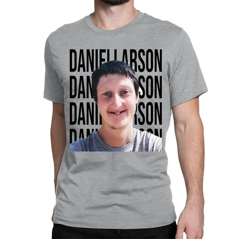 Daniel Larson For President Classic T-Shirt Graphic T-Shirt Unisex Heavy Cotton, Funny, Casual, Gifts Fabric Menswear...