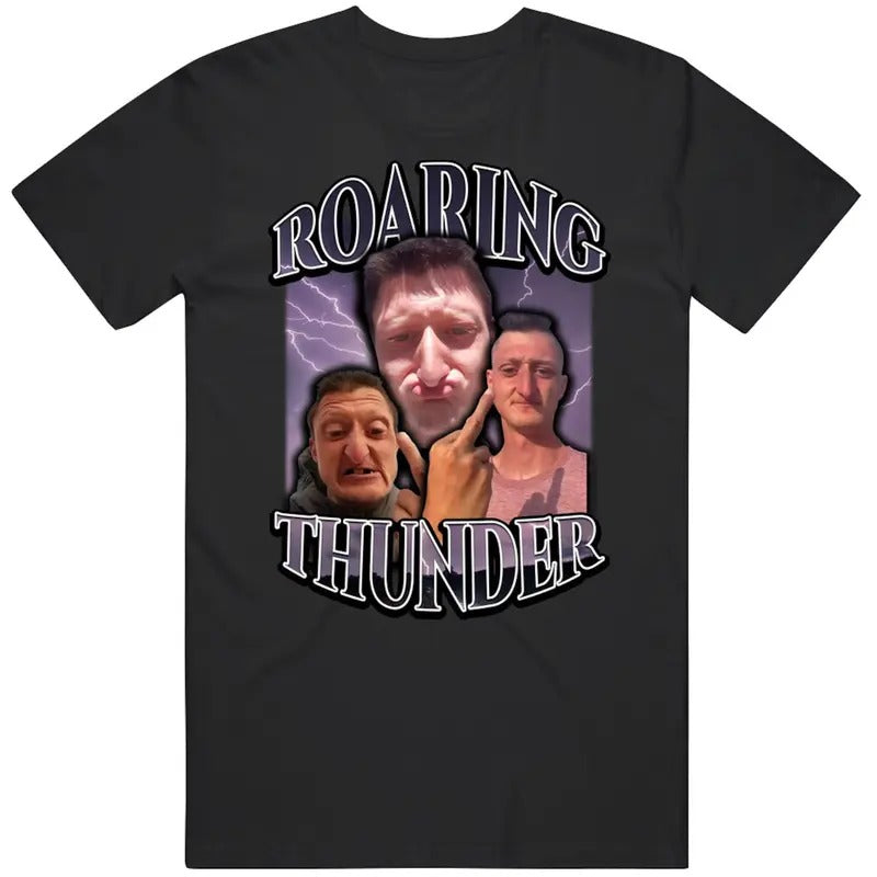 Daniel Larson Roaring Thunder Funny Tiktok Meme Joke Gift Unisex T Shirt Casual Classic Hoodie, Sweatshirt | HypeDripTees.com