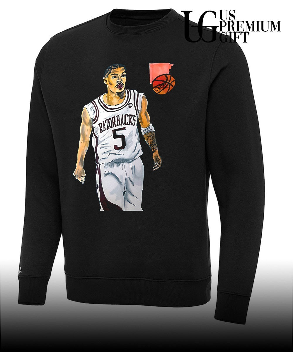 Darius Acuff Jr. Arkansas Razorbacks Men’s basketball caricature shirt